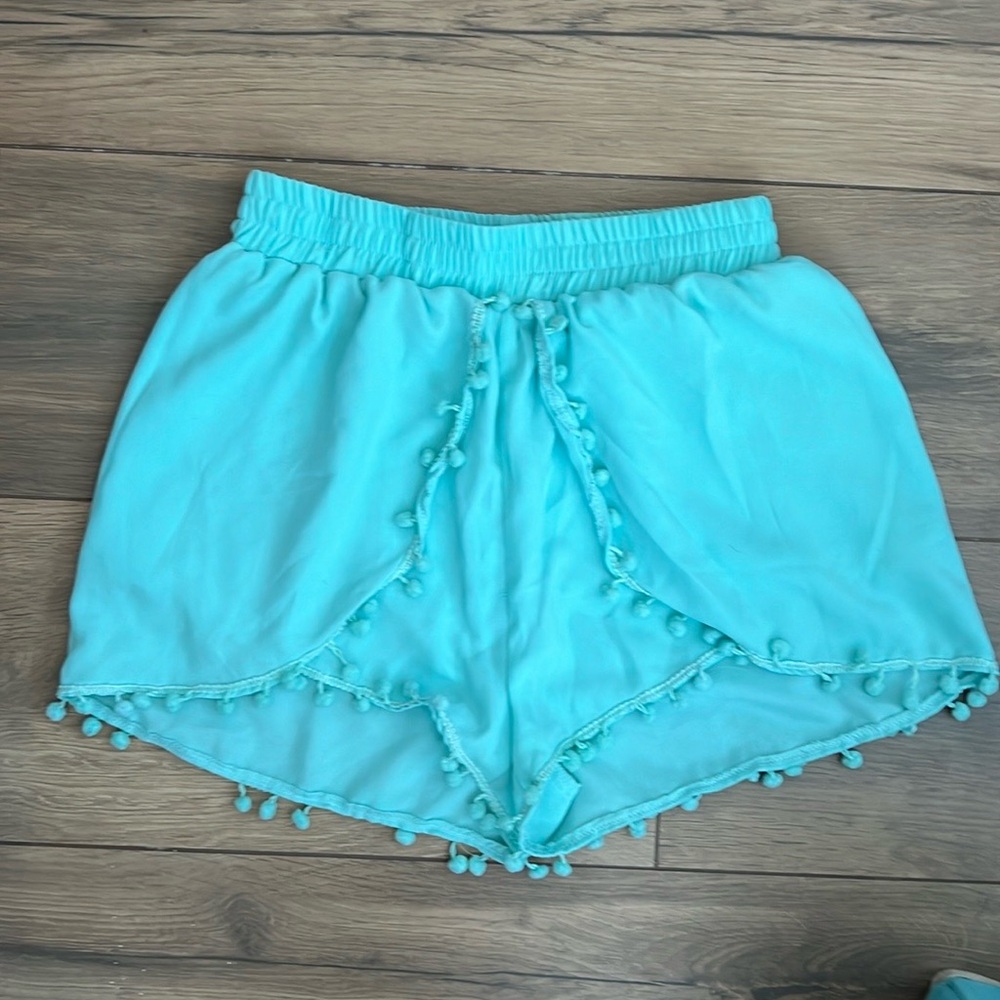 Shareen Pom Pom shorts size 8